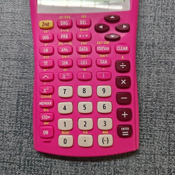 Texas Instruments TI-30X IIS Fundamental Scientific Calculator - Pink - Picture 3 of 5